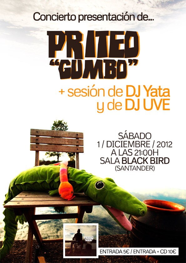 Cartel de la presentación de Gumbo