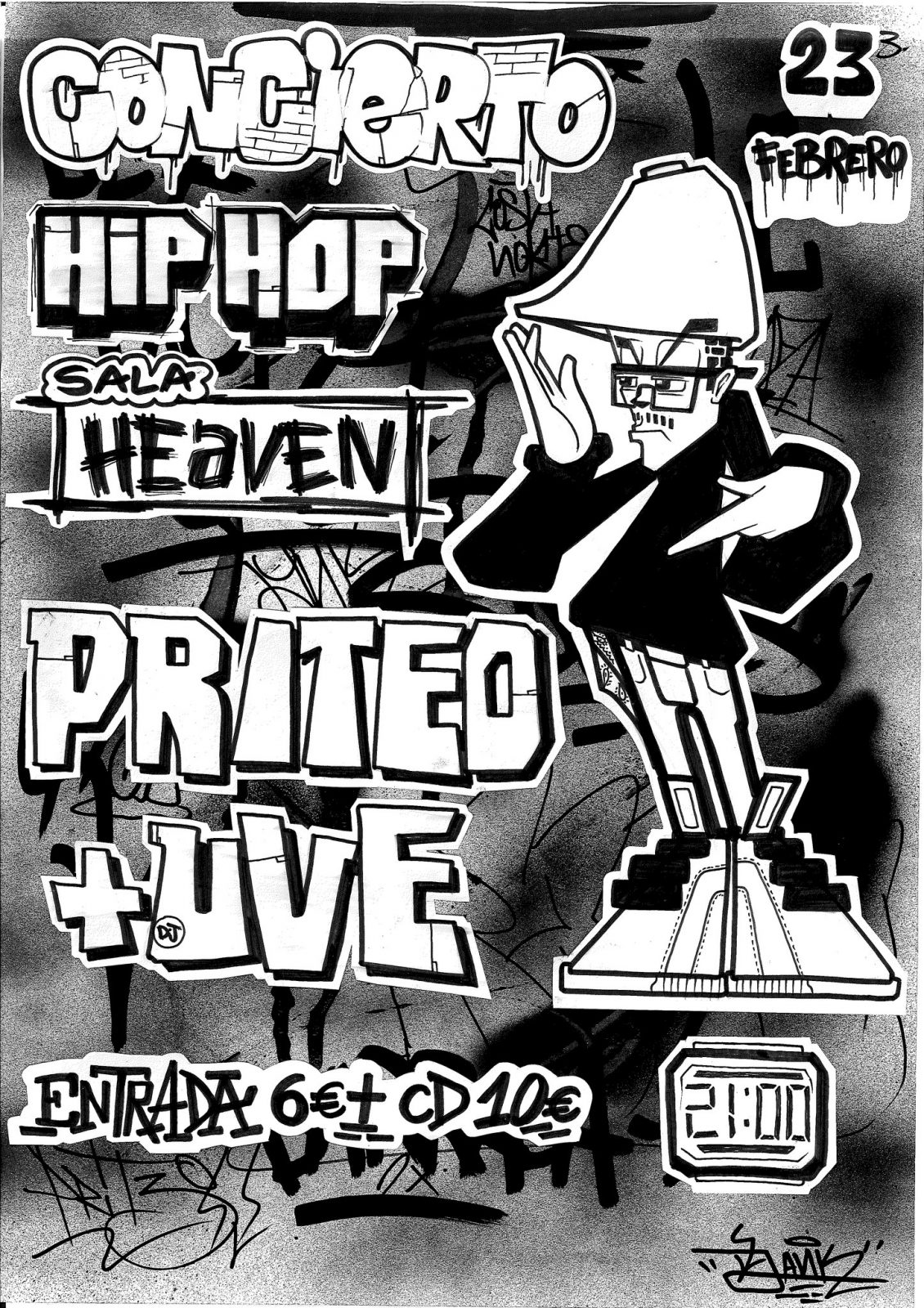 Concierto Priteo y DJ UVE