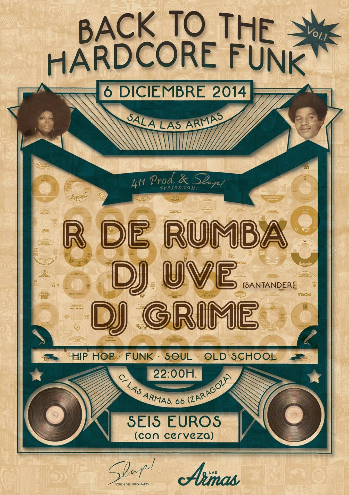 Rumba, UVE, Grime (ZGZ)