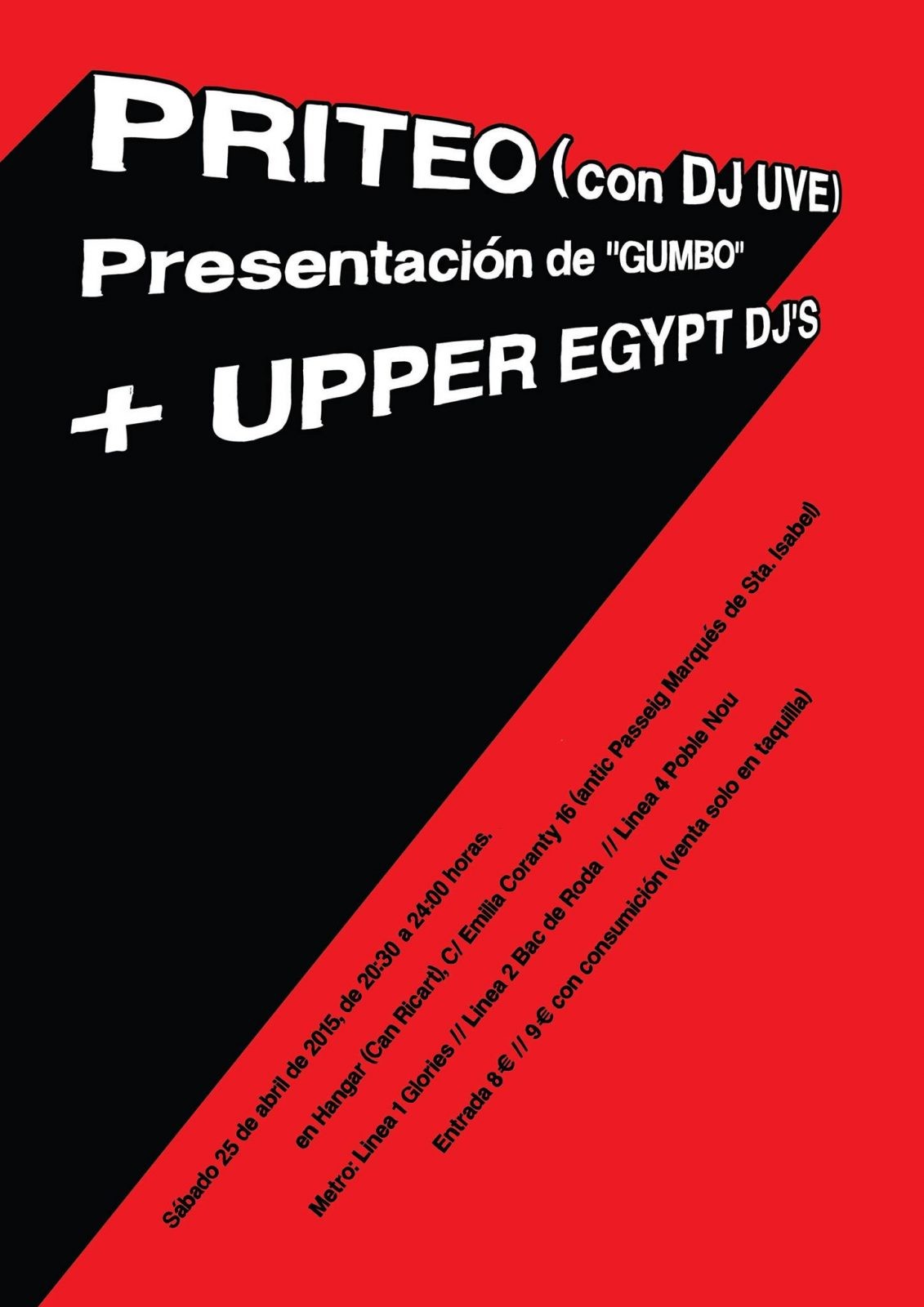 Priteo y DJ UVE - BCN 2015