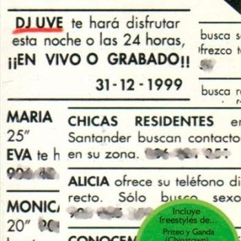 DJ UVE - Recortes de diario (1999)