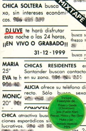 DJ UVE - Recortes de diario (1999)