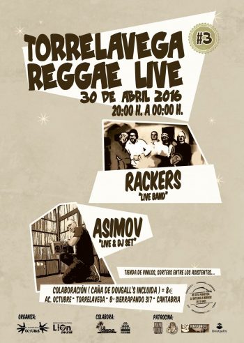 Asimov y Rackers en Torrelavega Reggae Live 3