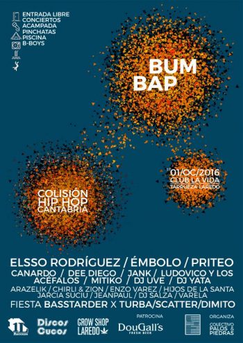 Cartel del Festival Bum Bap