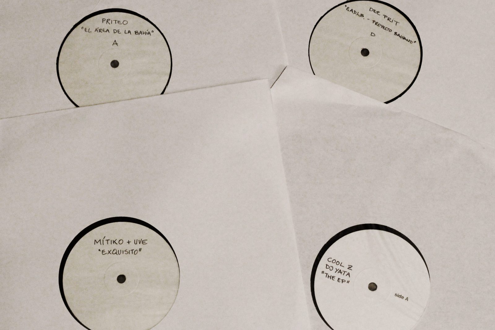 Los test pressing de las nuevas referencias de 1L Records para cerrar 2016