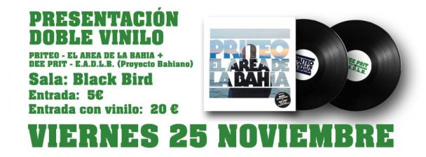 Concierto de presentación de El Área de la Bahía en vinilo doble