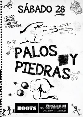 Sesión de Palos y Piedras en el Roots