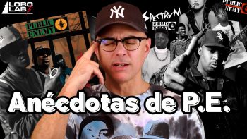 DJ UVE pone cara de esfuerzo mientras recuerda anécdotas sobre Public Enemy en los 80