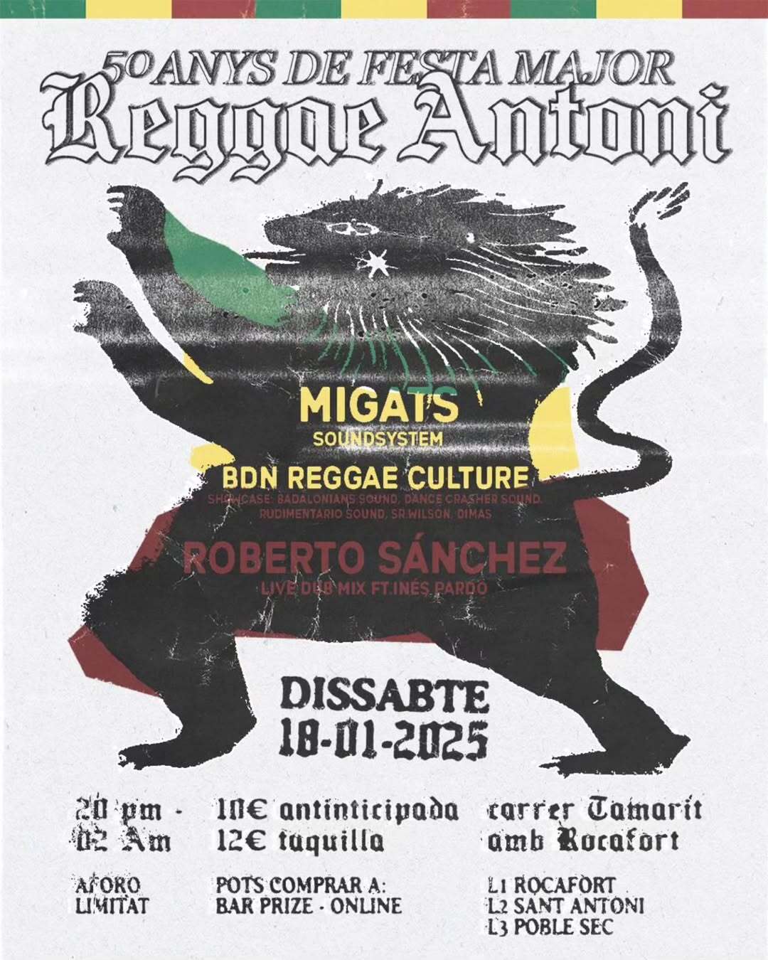 Cartel del Reggae Antoni 2025